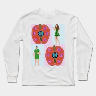 La manzana prohibida Long Sleeve T-Shirt